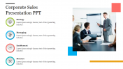 Attractive Corporate Sales Presentation PPT Model